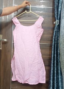 Trending Baby Pink Georgette Kurti🌻