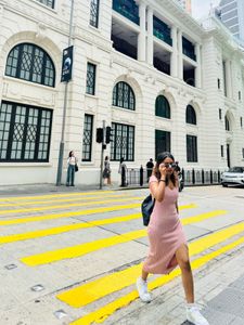 Pink Midi Bodycon Dress