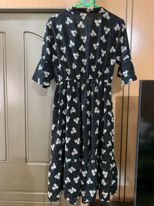 Cute Korean Floral Dress