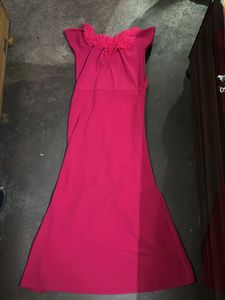 GALA PINK FLOWER NECK MAXI FOR WOMEN