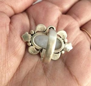 925 sterling silver Moonstone ring