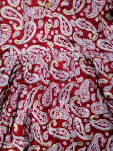 JAYRA TEXTILE Casual Printed Women Maroon Top