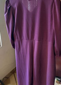 Elegant Plum Dress
