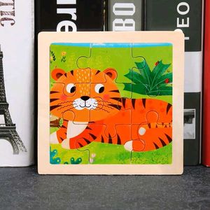 9PCS Jigsaw Puzzles – Wooden 3D Puzzle | Pack: 5