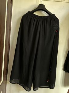 Elegant Black Culottes