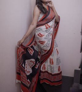 Unique Printed Saree