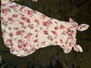 Floral Print Maxi Dress