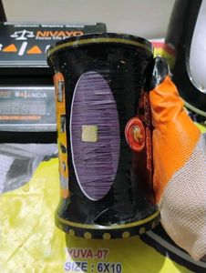 Chinese Plastic Purple Manjha With Golden Chip