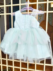 Skyish Barbie Frock..