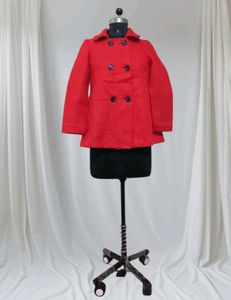 Pre Loved Red Coat 💕🇰🇷