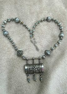Oxidised Silver Necklace Navratri Special Edition