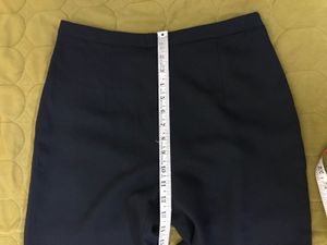 Highrise Black Stretchy Pant Waist 30