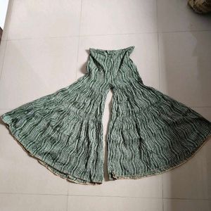 Green Floral Kurta Set