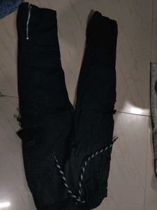 Black Cargo Pants