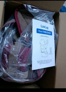 Luvlap Baby Carrier With Hip Seat