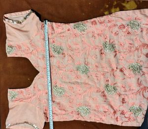 Light Pink Suit Patyala Sui