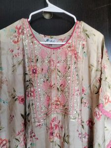 Floral Kaftan Kurta.Never Used.
