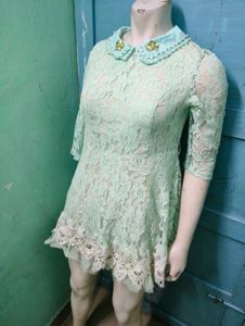 Mint Green Dress