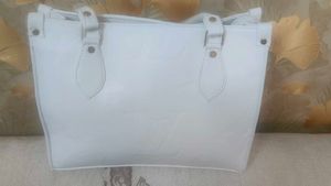 White Tote Bag