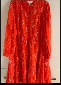 M&amp;S Tangerine Dress