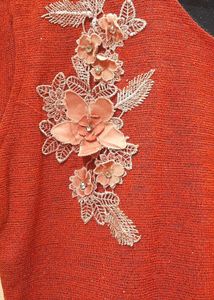 Floral Applique Top