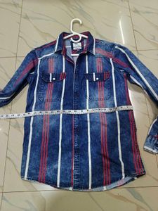 🔵 Vintage Denim Vibe Shirt | GO RAPID