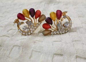 Peacock Earrings