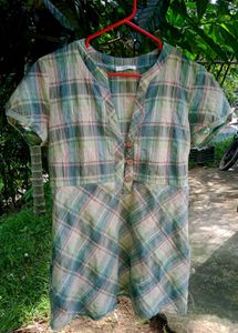 Green Plaid Dress