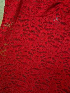 Red Lace Dress