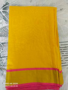 Elegant Yellow Saree