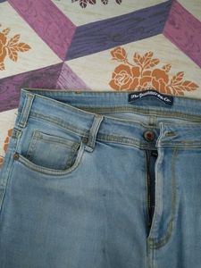 Light Wash Denim Jeans