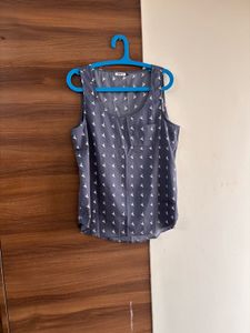 Cute Bird Print Tank Top