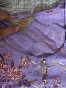 Lavender Light Kurta