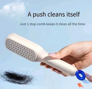 Self-Cleaning Hairbrush Anti-stattic Comb