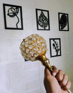 Crystal Ball Candle Stand