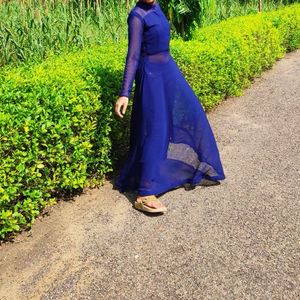 Royal Blue Long Dress