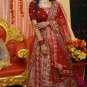 Bridesmaid Lehenga ( Free Size)