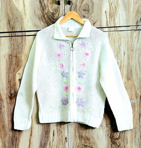 Enbroidery Work Sweater Size-36