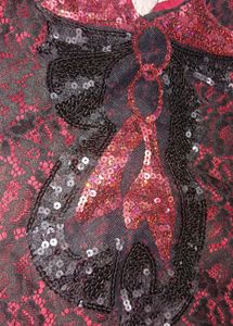 Heavy Net  Sequence Dress