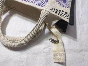 Jute Lunch Bag.