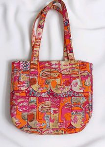 Artistic Print Tote Bag