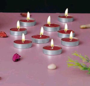 Rose Scented Tea Light Candles| Soy Wax |Pack Of 6