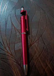 Red Pen with Stylus
