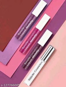 Pack Of 4 Matte Liquid Non Transfer Plus Lipstick