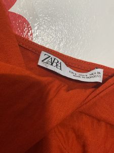 Zara Orange Camisole Top
