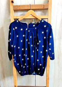 Star Print Top size-36