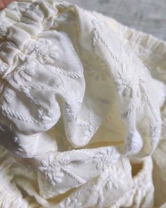 Chikankari Embroidered Palazzo Pant