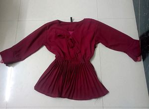 Peplum Top 🧿🌸For Women M size