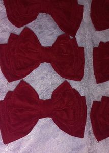 Red Velvet Bows