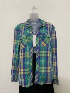 H&M Plaid Oversized Shirt For Women